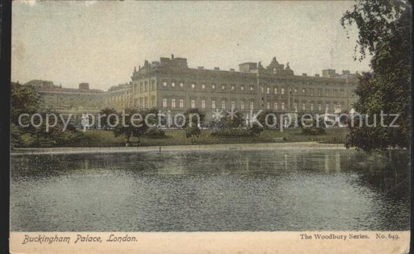 London Buckingham Palace Woodbury Series No. 6