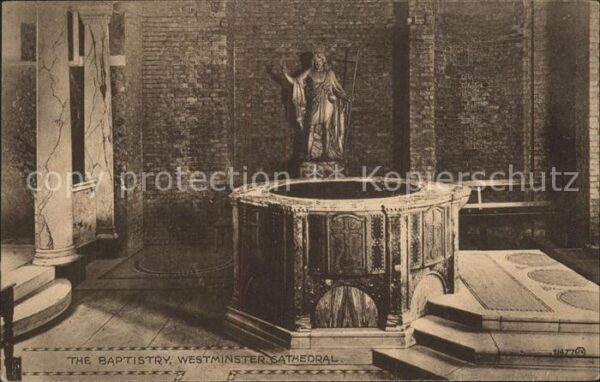 London Baptistry Westminster Cathedral Valenti