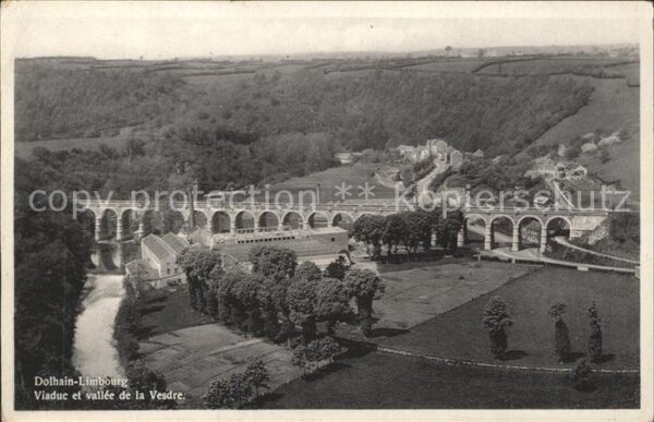 Limbourg Belgien Viaduc et vallee de la Vesdre
