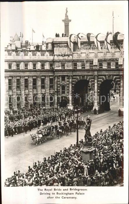 London Royal Bride and Bridegroom Königliche H