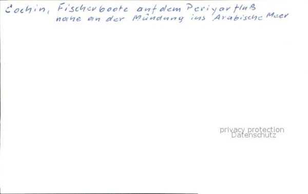 Cochin Fischerboote Periyarfluss Palmen – Bild 2