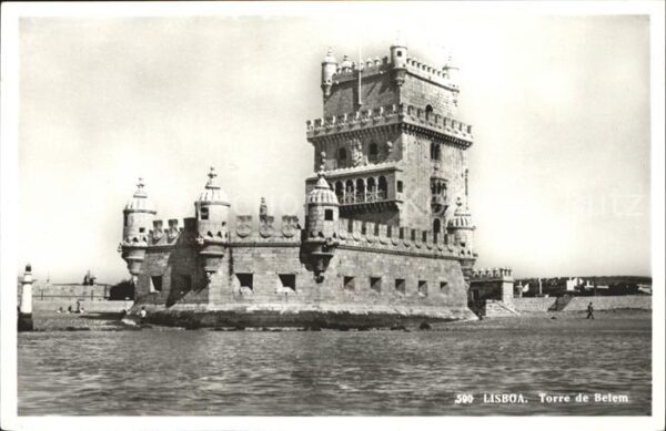 Lisboa Torre de Belem Wahrzeichen