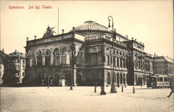 Kobenhavn Kgl Teater Königliches Theater Strassen