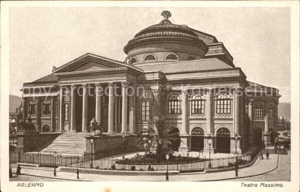 Palermo Sicilia Teatro Massimo Theater
