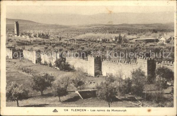 Tlemcen Les ruines de Mansourah Historische Stä
