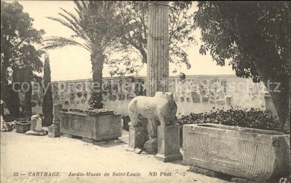Carthage Karthago Jardin Musee de Saint Louis