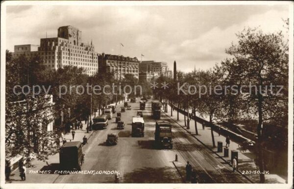 London Thames Embankment