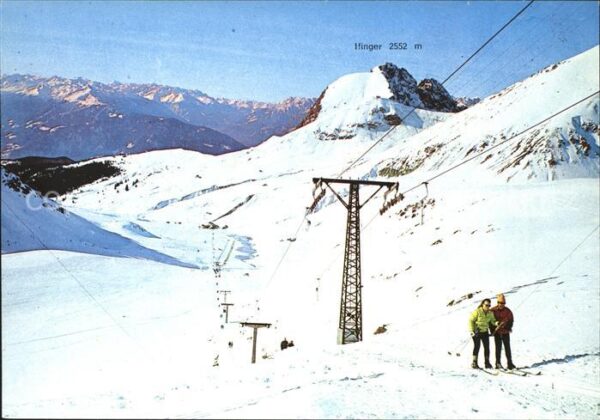 Merano Meran Kesselwandjoch Schlepplift Ilfinger Ort