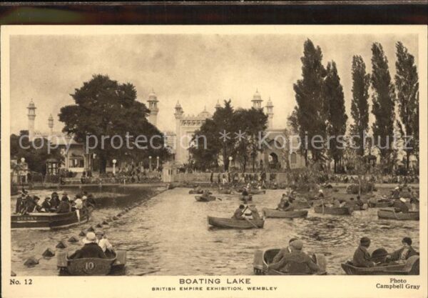 Wembley British Empire Exhibition Boating Lake