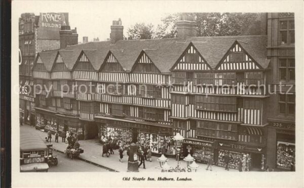 London Old Staple Inn Holborn
