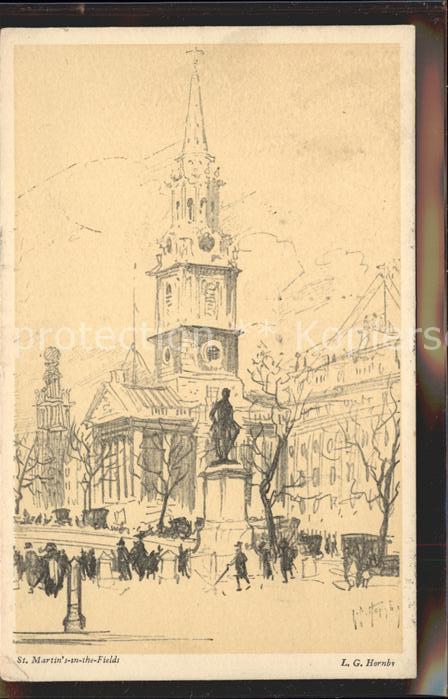 London St. Martins in the Field Monument Serie