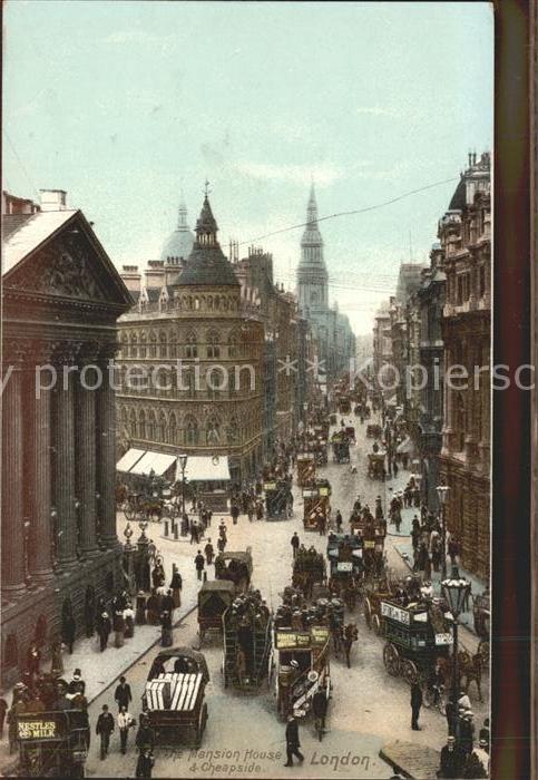London Mansion House and Cheapside