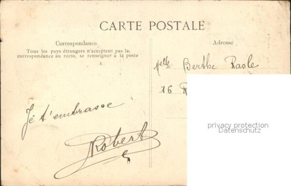 Trachten Frankreich Jeune Gars de Bannalec Costumes Bretons – Bild 2