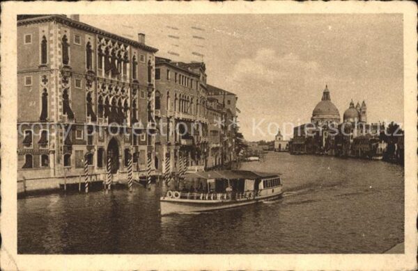 Venezia Venedig Palazzo Franchetti e Chiesa della Salut