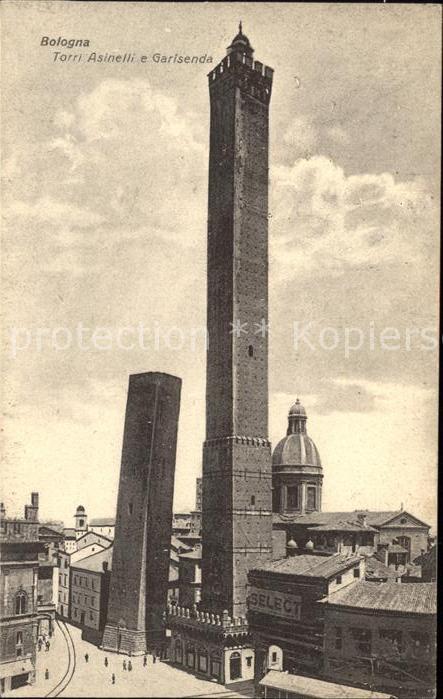 Bologna Torri Asinelli e Garisenda