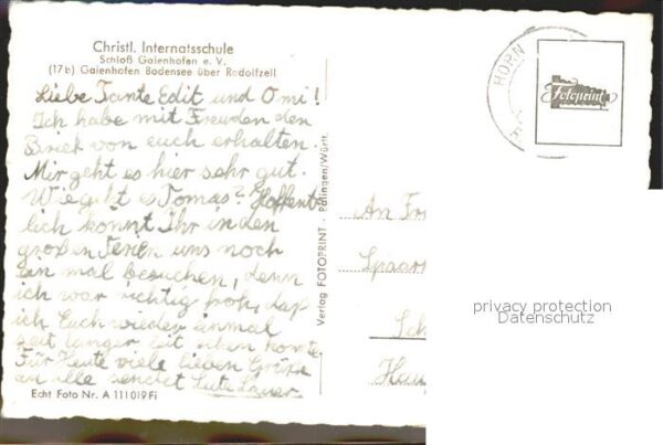 Gaienhofen Christliche Internatsschule Schloss Bod – Bild 2