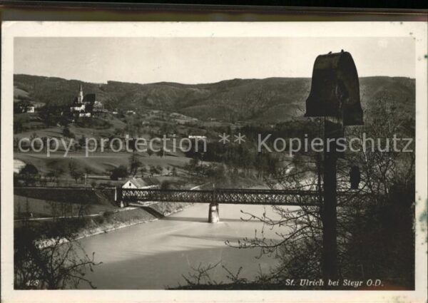 Sankt Ulrich Steyr Brücke Wegekreuz