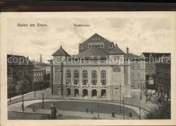 Mainz Rhein Stadttheater