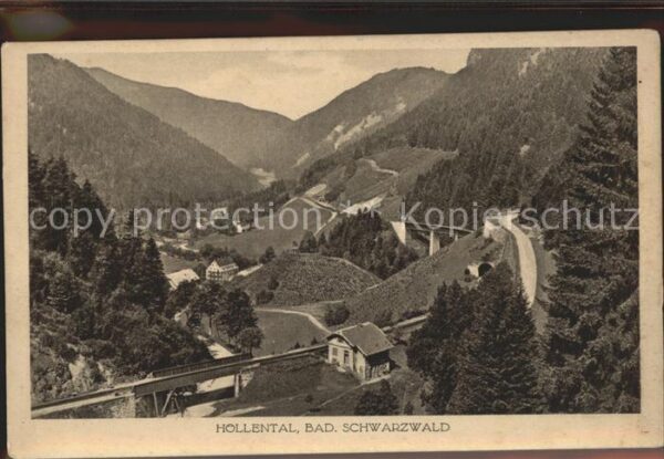 Hoellental Schwarzwald Panorama