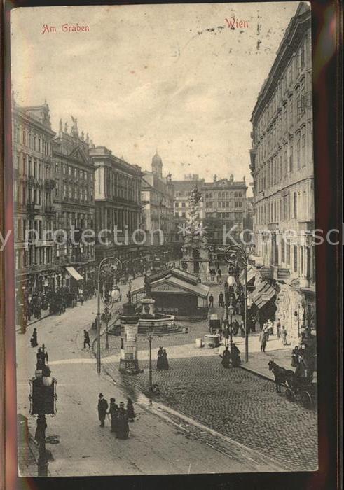 Wien Am Graben Brunnen