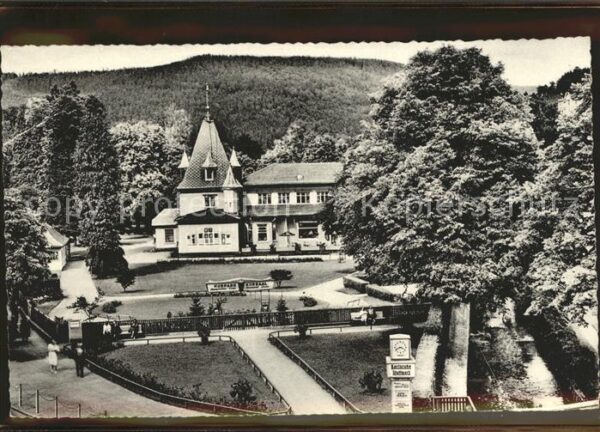 Bad Herrenalb Kurhaus mit Kurgarten