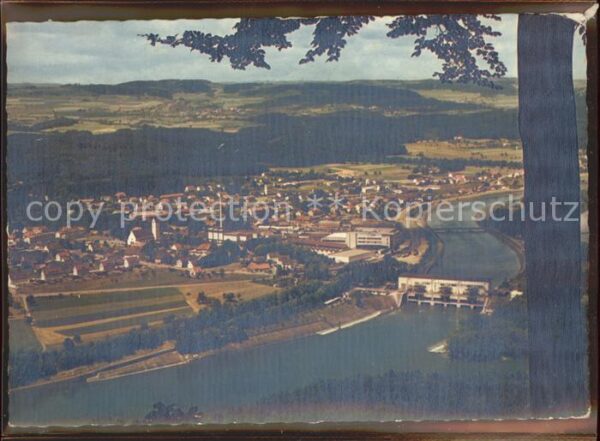 Albbruck am Hochrhein Stauwehr Panorama