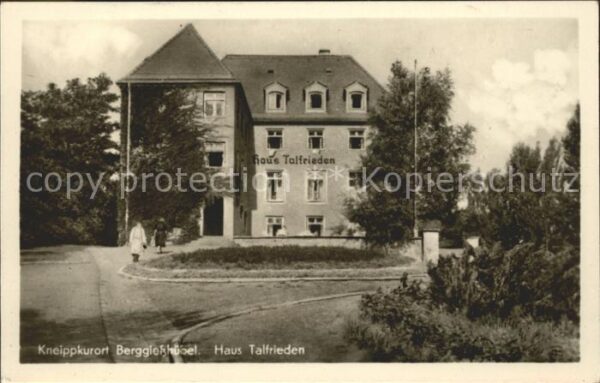 Berggiesshuebel Haus Talfrieden Kneippkurort