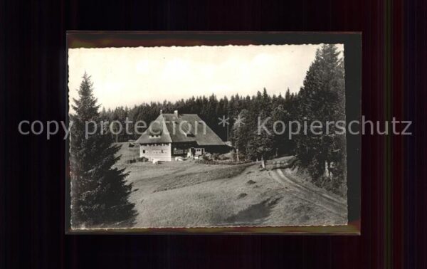 Furtwangen Höhengasthaus Pension Martinskapelle
