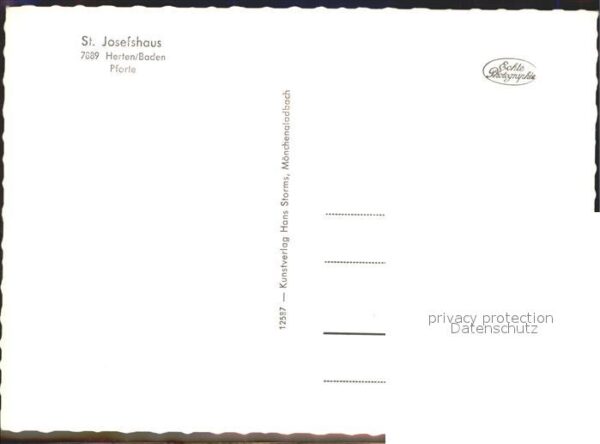Herten Rheinfelden St. Josefshaus Pforte – Bild 2