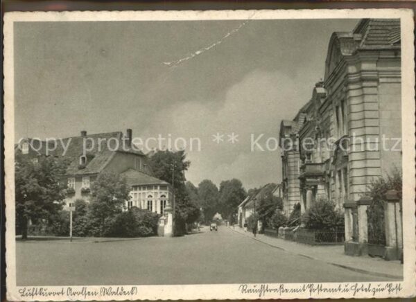 Bad Arolsen Rauchstrasse Postamt und Hotel zur Post