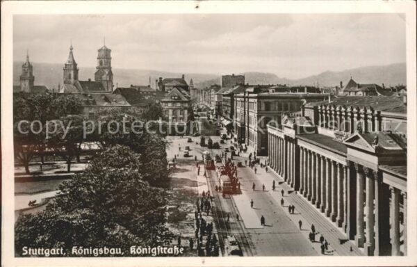 Stuttgart Königsbau Königstrasse