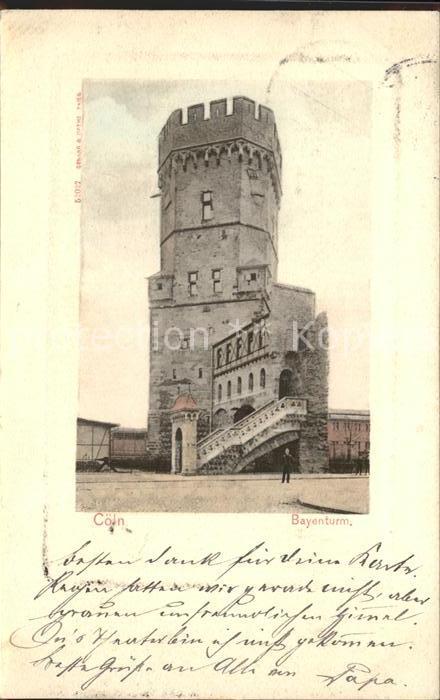 Coeln Rhein Bayenturm