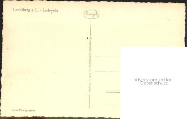 Landsberg Lech Lechwehr Kirchturm – Bild 2