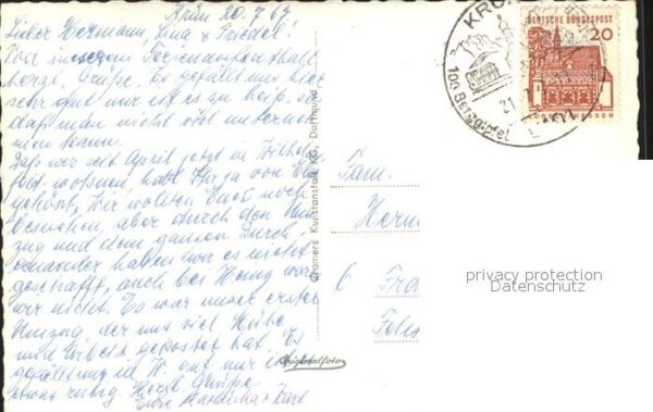 Kruen Ortsansicht mit Kirche und Zugspitze – Bild 2