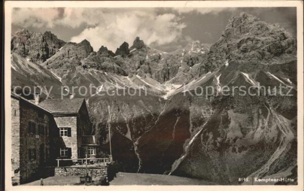Kemptnerhuette Schutzhütte Allgäuer Alpen