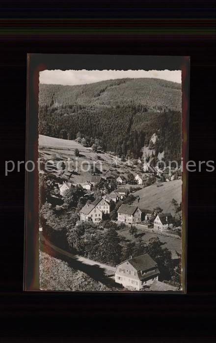 Schoenmuenzach Panorama Kneipp und Luftkurort Schwarzw