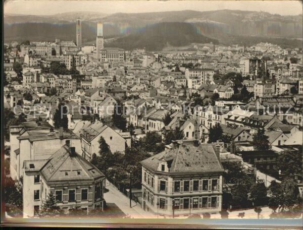 Jablonec nad Nisou Blick über die Stadt
