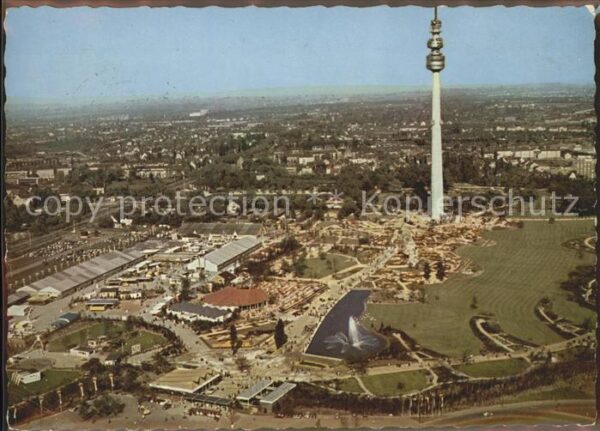 Dortmund Bundesgartenschau Fernsehturm Fliegerau