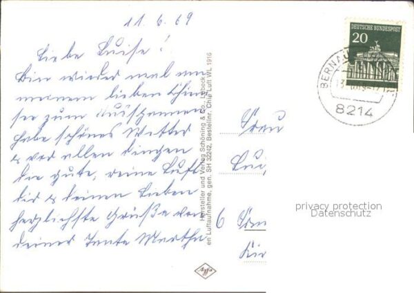 Bernau Chiemsee Panorama Luftkurort mit Kampenwand Chie – Bild 2