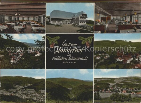 St Peter Schwarzwald Berggasthaus Kandelhof Kloster Kirche P