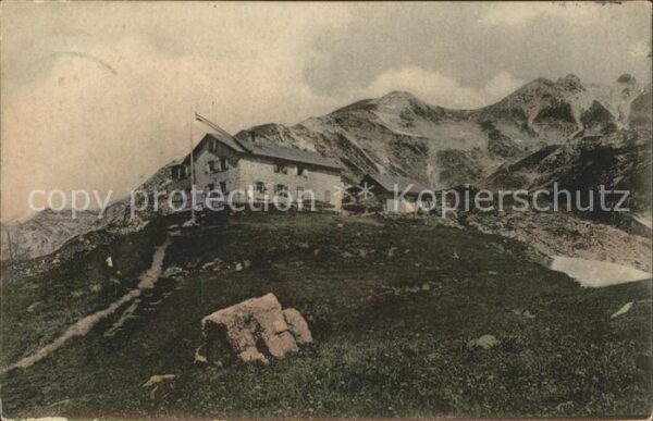 Oberstdorf Nebelhornhaus Berghaus