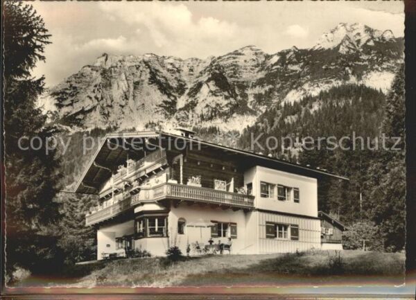 Ramsau Berchtesgaden Haus Jordan am Hintersee