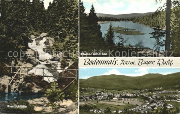 Bodenmais Rieslochfälle Kleiner Arbersee