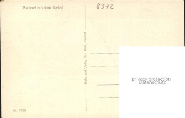Zwiesel Niederbayern Rachel – Bild 2