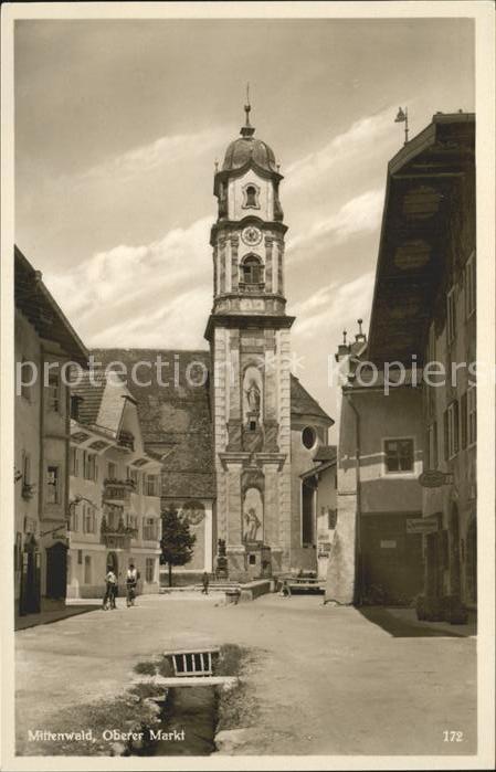 Mittenwald Bayern Oberer Markt