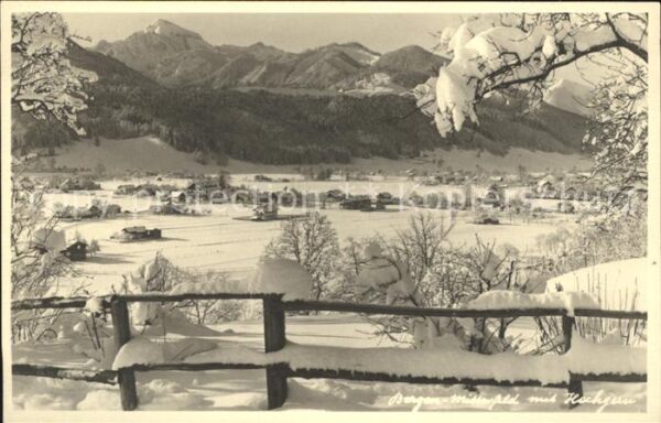 Bergen Chiemgau Mitterfeld Hochfelln