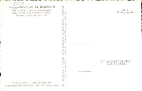 Spitzingsee St. Bernhard – Bild 2