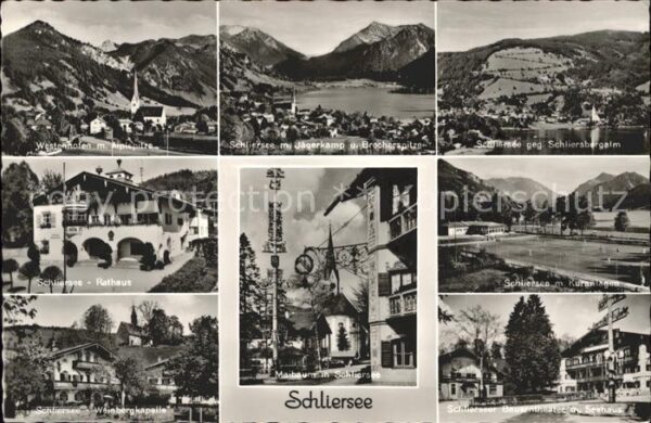 Schliersee Maibaum Bauerntheater Seehaus Rathaus