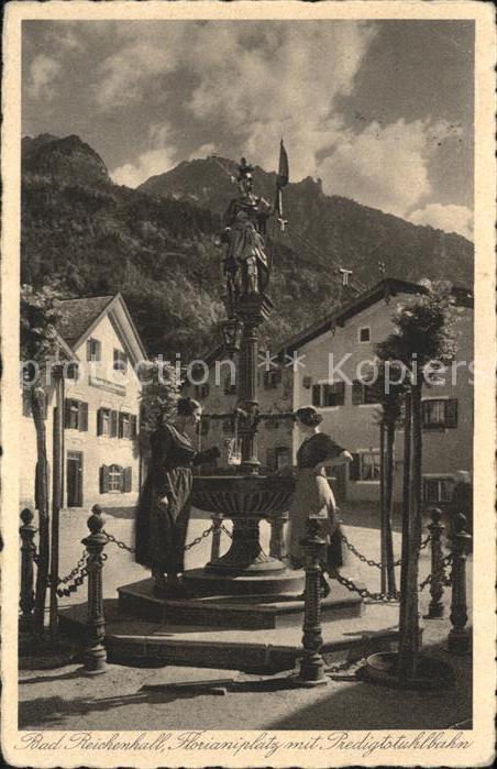 Bad Reichenhall Florianiplatz Predigtstuhlbahn