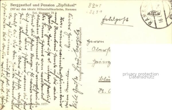 Ramsau Berchtesgaden Gasthaus Zipfhäusl Göllgruppe – Bild 2